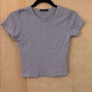 Brandy Melville fitted cropped tee